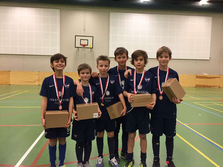 U11 Talent i indendørs succes