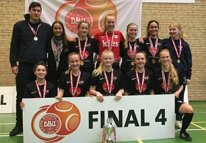 U18 Piger vinder DM i futsal